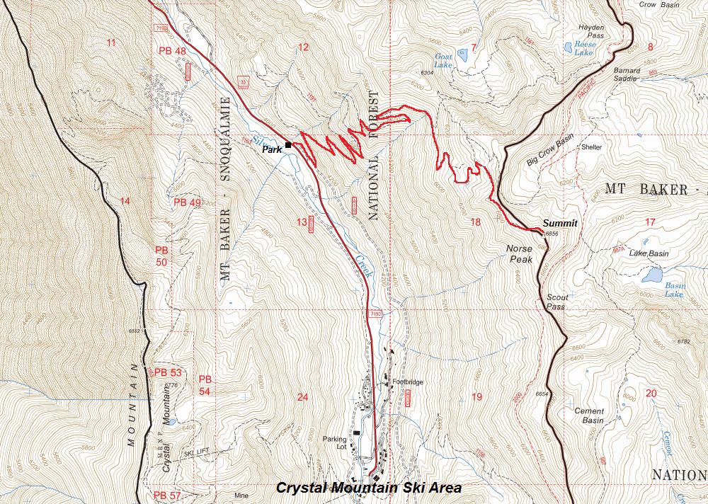 norse peak map