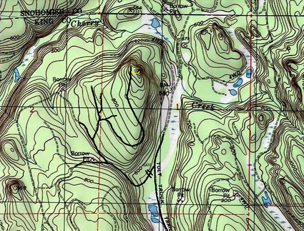 platts lookout map