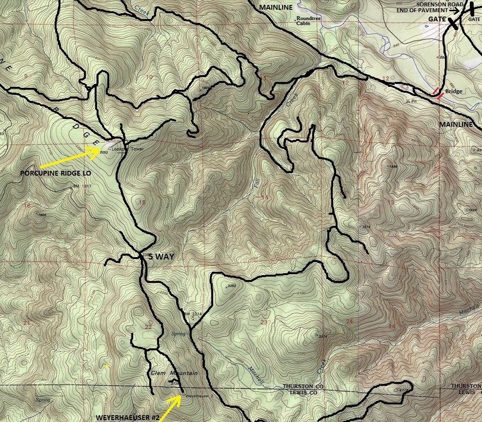 vail tree farm map