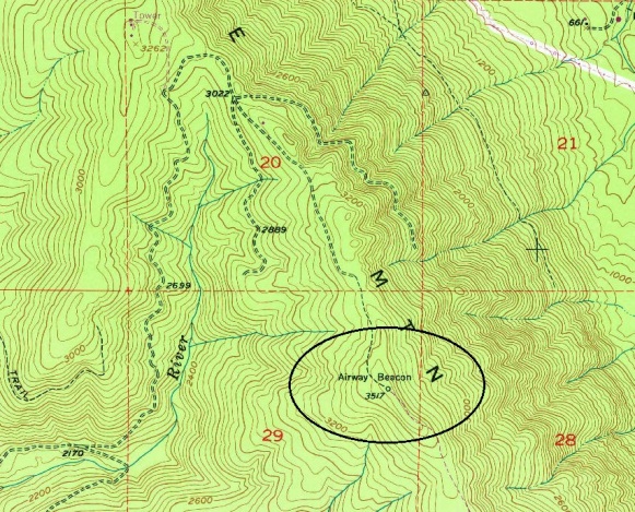 rattlesnake mountain map