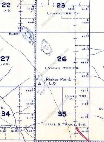 rinker point map