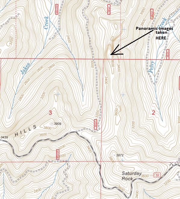 Saturday Rock map