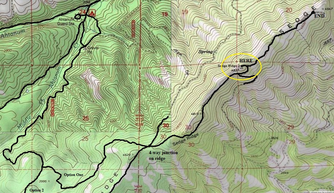 sedge ridge map