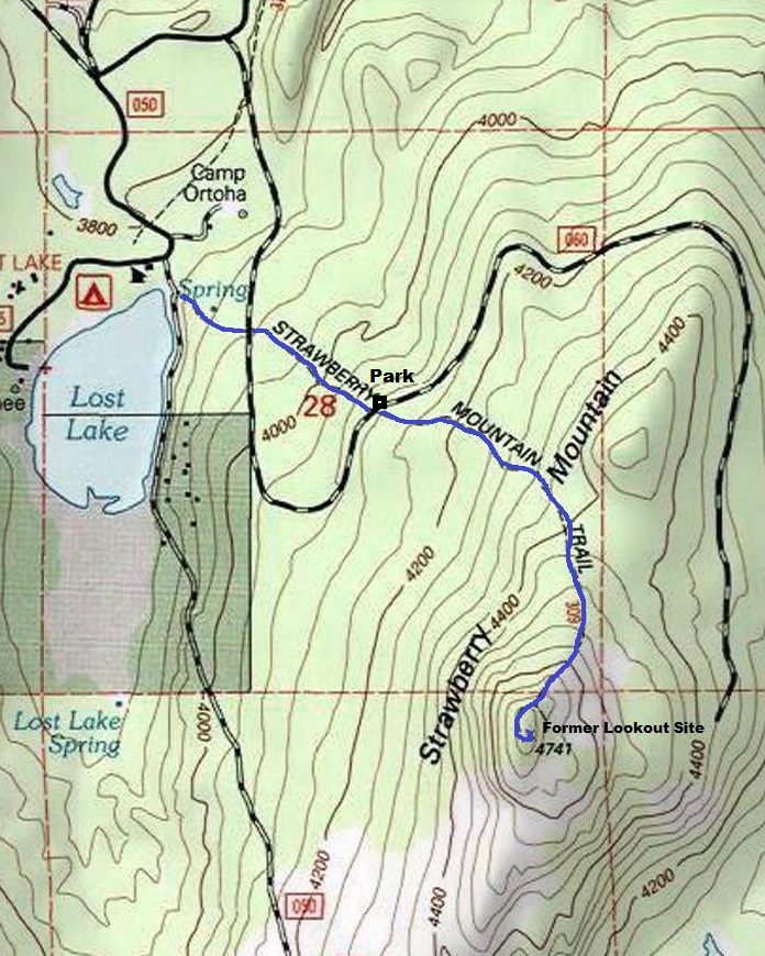 lookout map