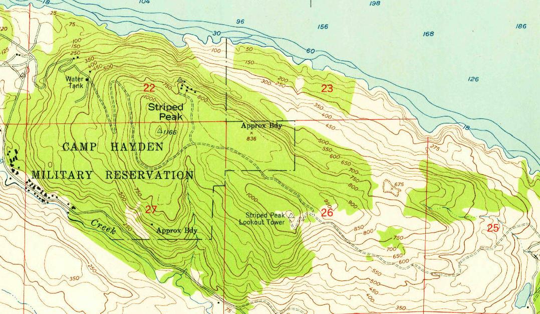 camp hayden map