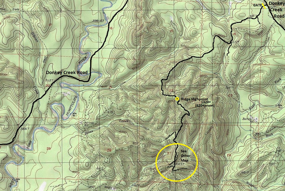 twin peak map