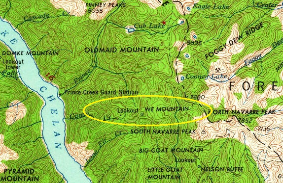 Vie Mountain map