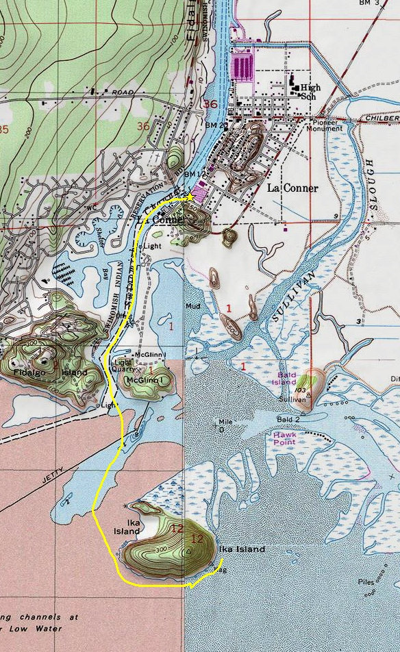 ika island map