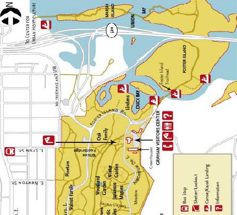 arboredum map