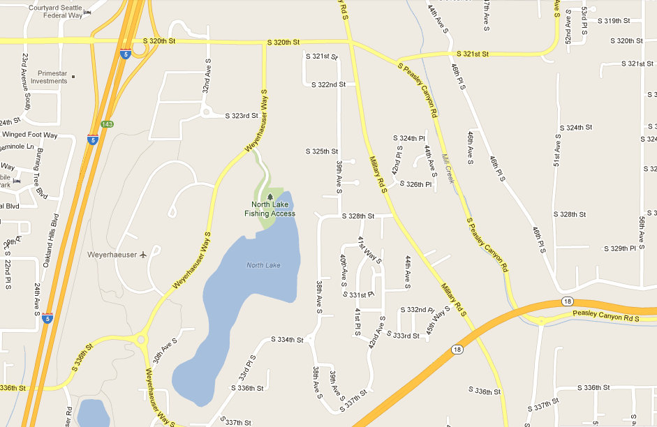 federal way map