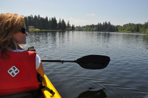 kayaking