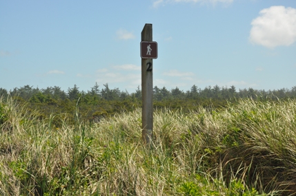 hiking sign