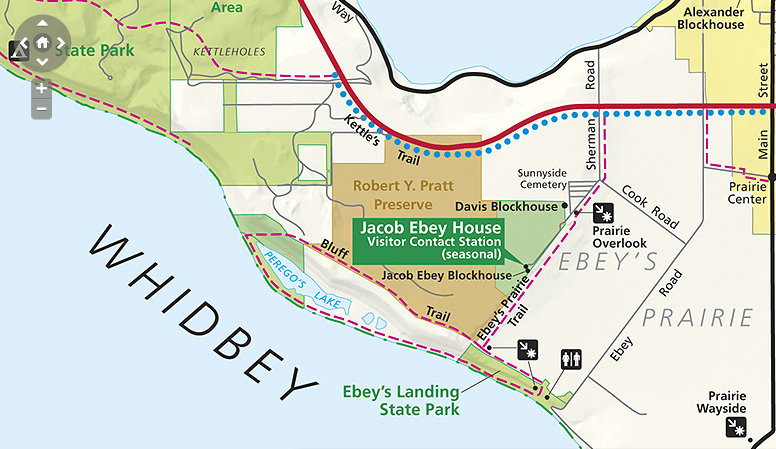 ebeys landing state park map