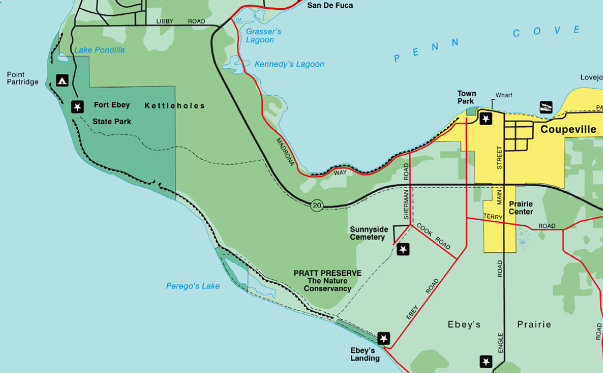 fort ebey map