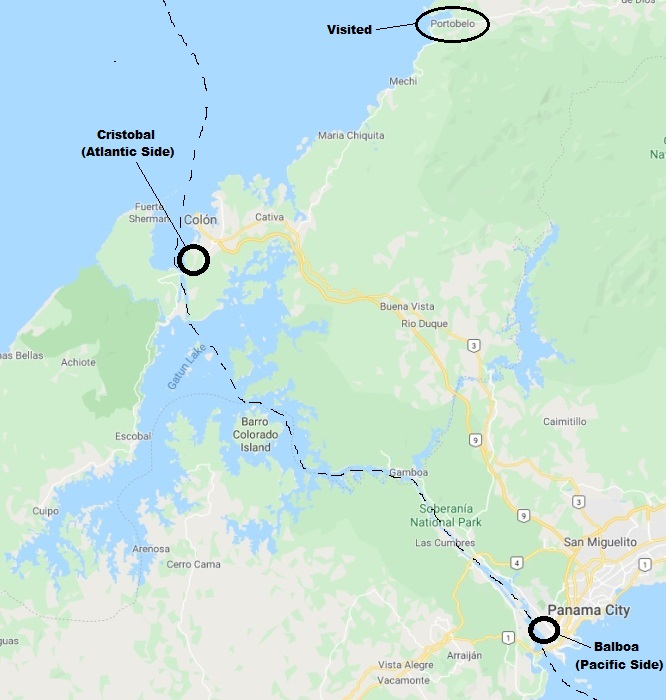 panama map