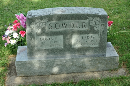 Leroy Sowder grave