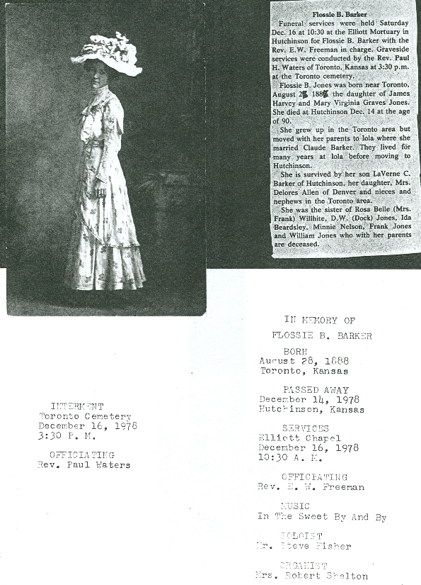 flossie jones barker