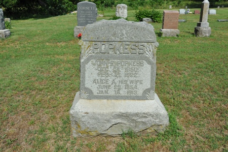 Grave of John Popkess