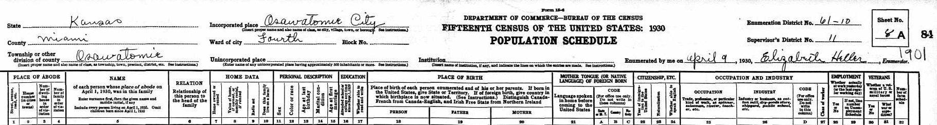 roy census