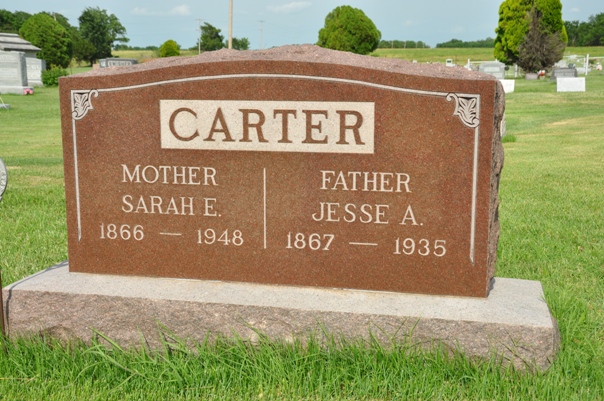 Jesse Asbury Carter grave
