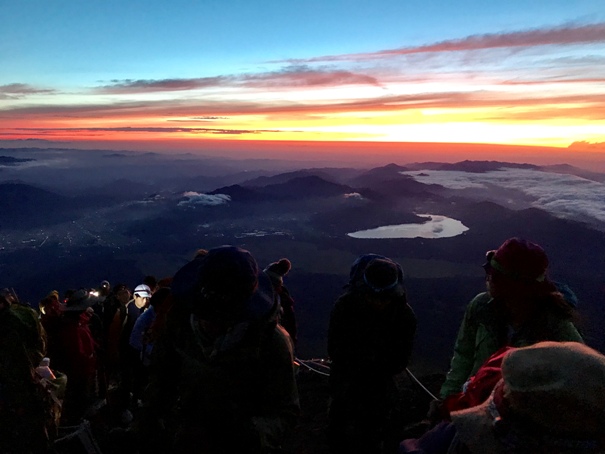 fuji sunrise