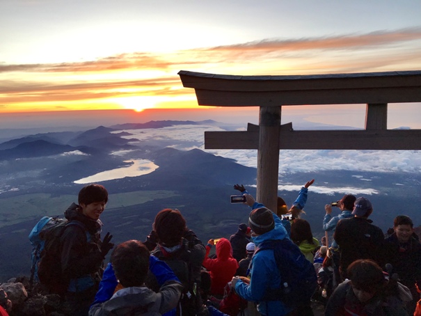 fuji sunrise