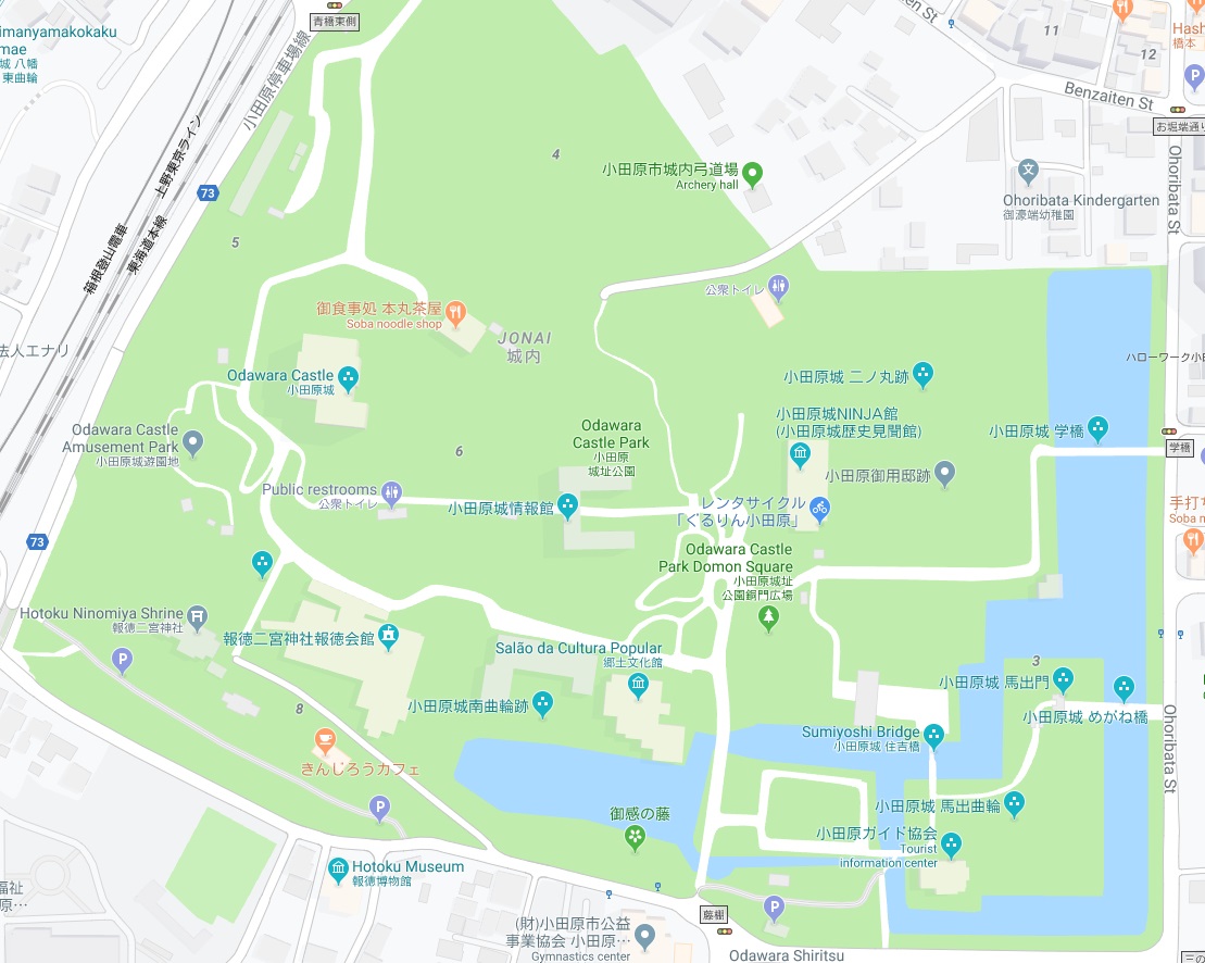 Odawara Map