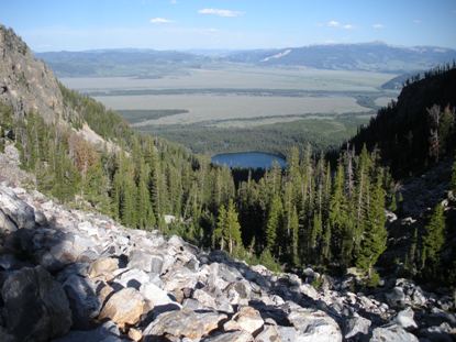 Grand Teton trail