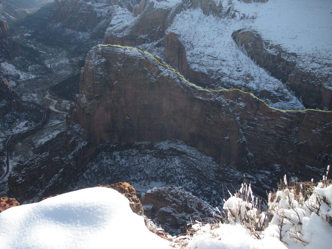 route up Angels Landing
