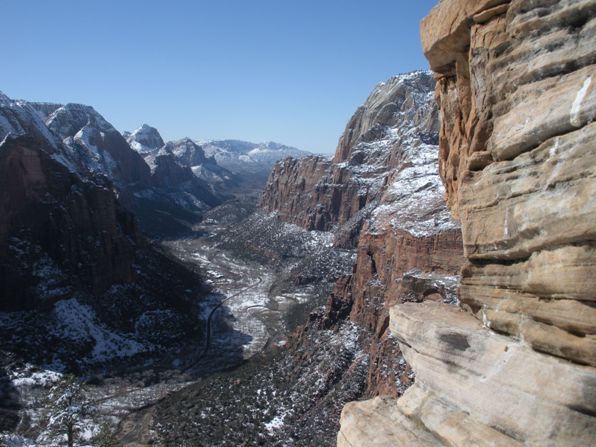 View from Angels Landing