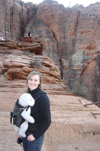 At the canyon overlook 