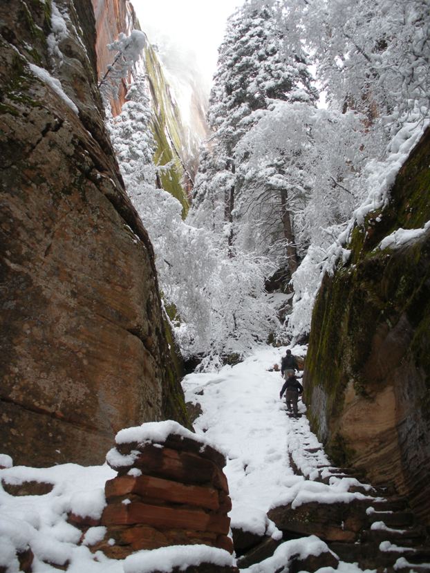 Entering Hidden Canyon