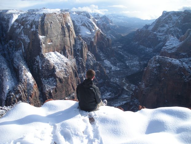 Sitting at Observation Point