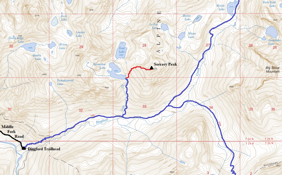 sorcery peak map