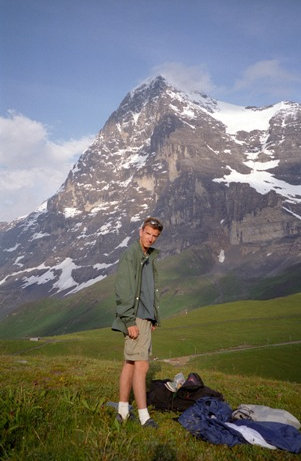 Camping at Kleine Scheidegg