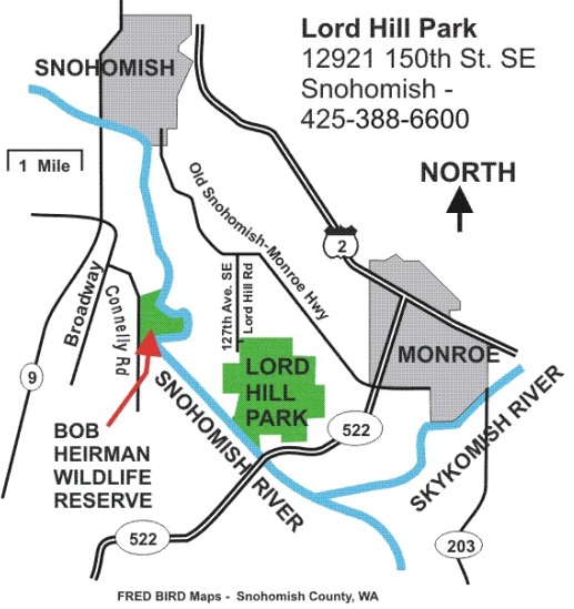 Lords Hill access map