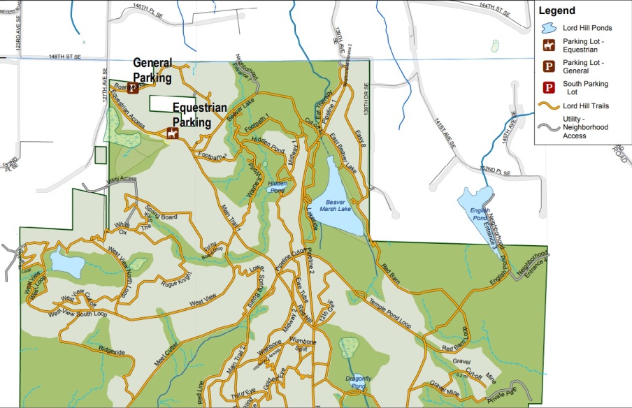 Lords Hill Map