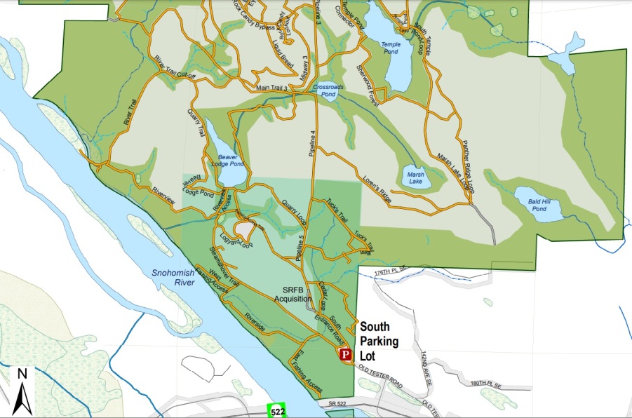 Lords Hill Map