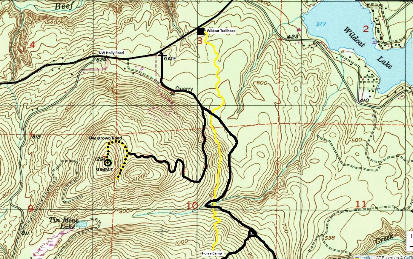 wildcat east map