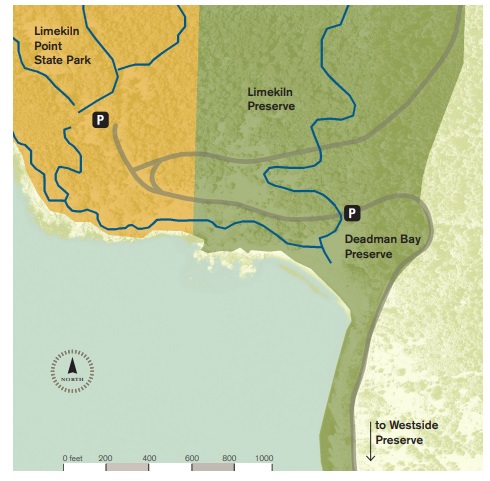 deadman bay map