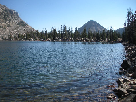 Bald Mountain from Kamas Lake