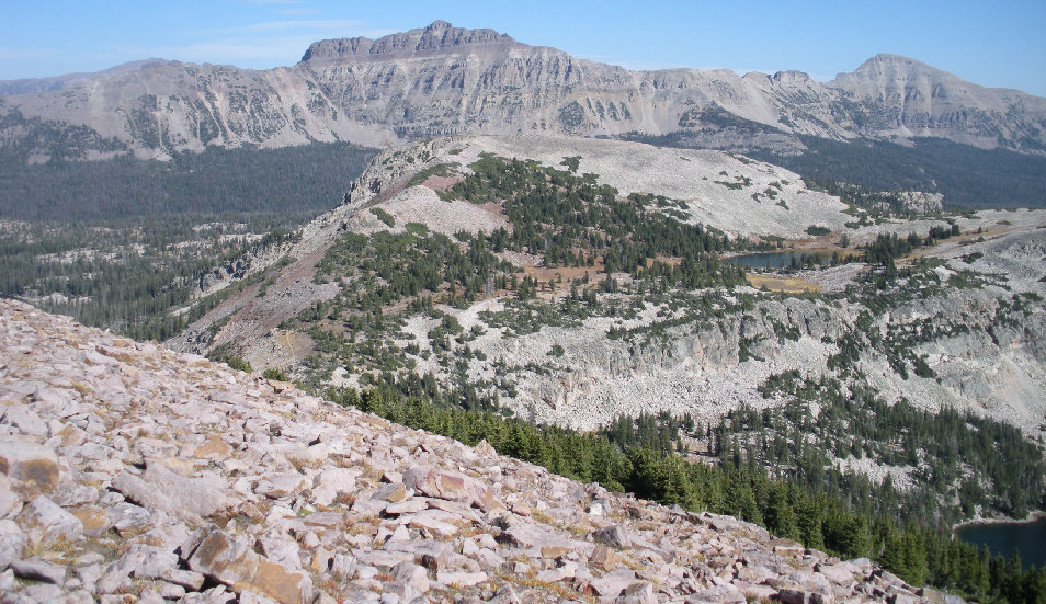 Uintas from Mount Marsell