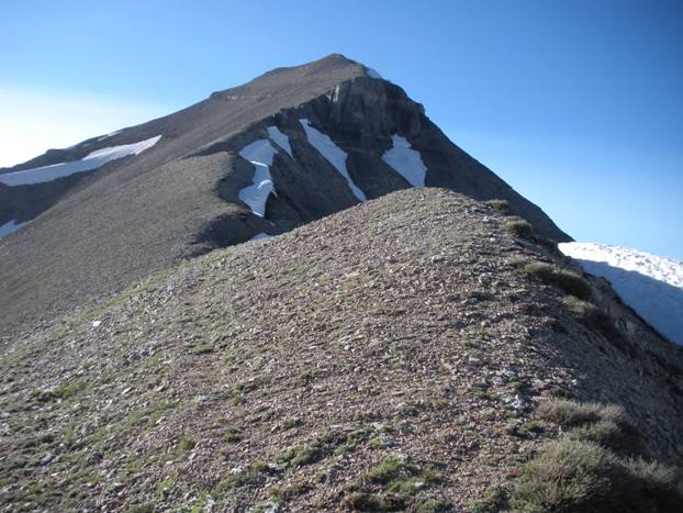 climb up North Timpanogos