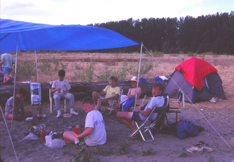 columbia river canoe trip