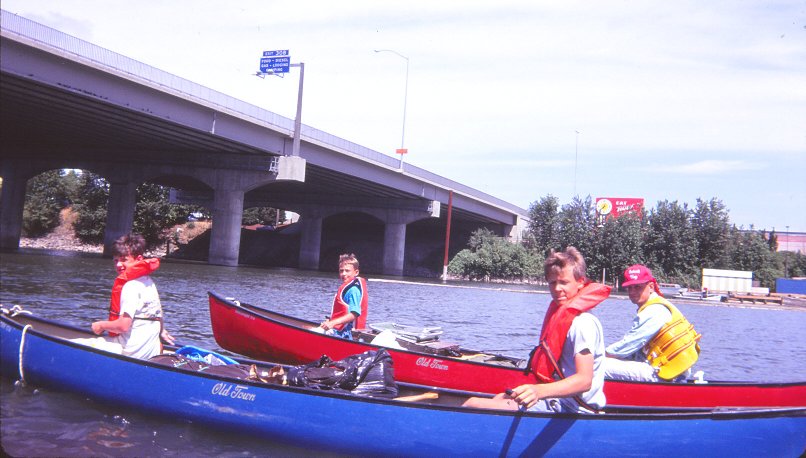 columbia river canoe trip