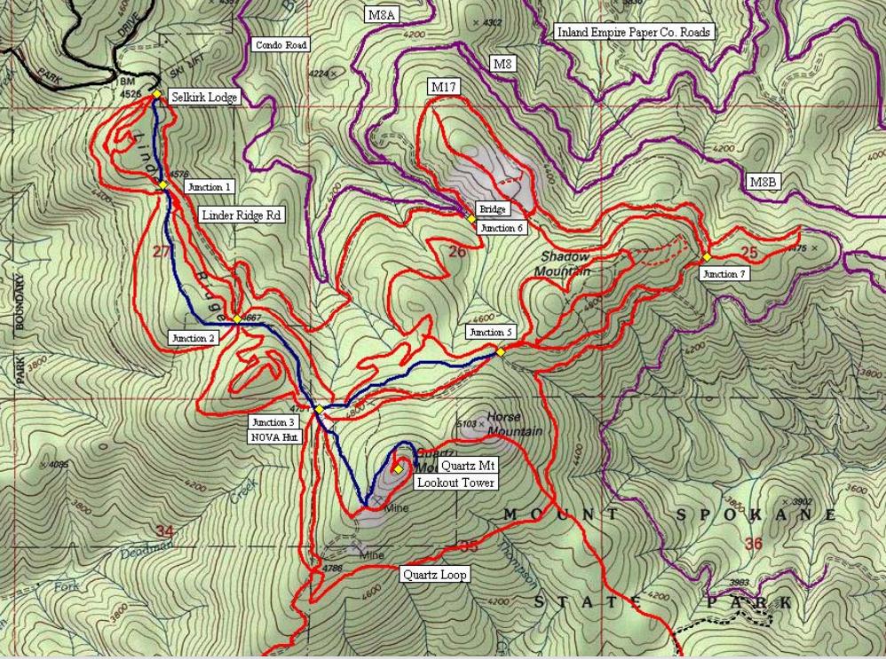 quartz mountain trail map