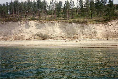 Lake Roosevelt shore