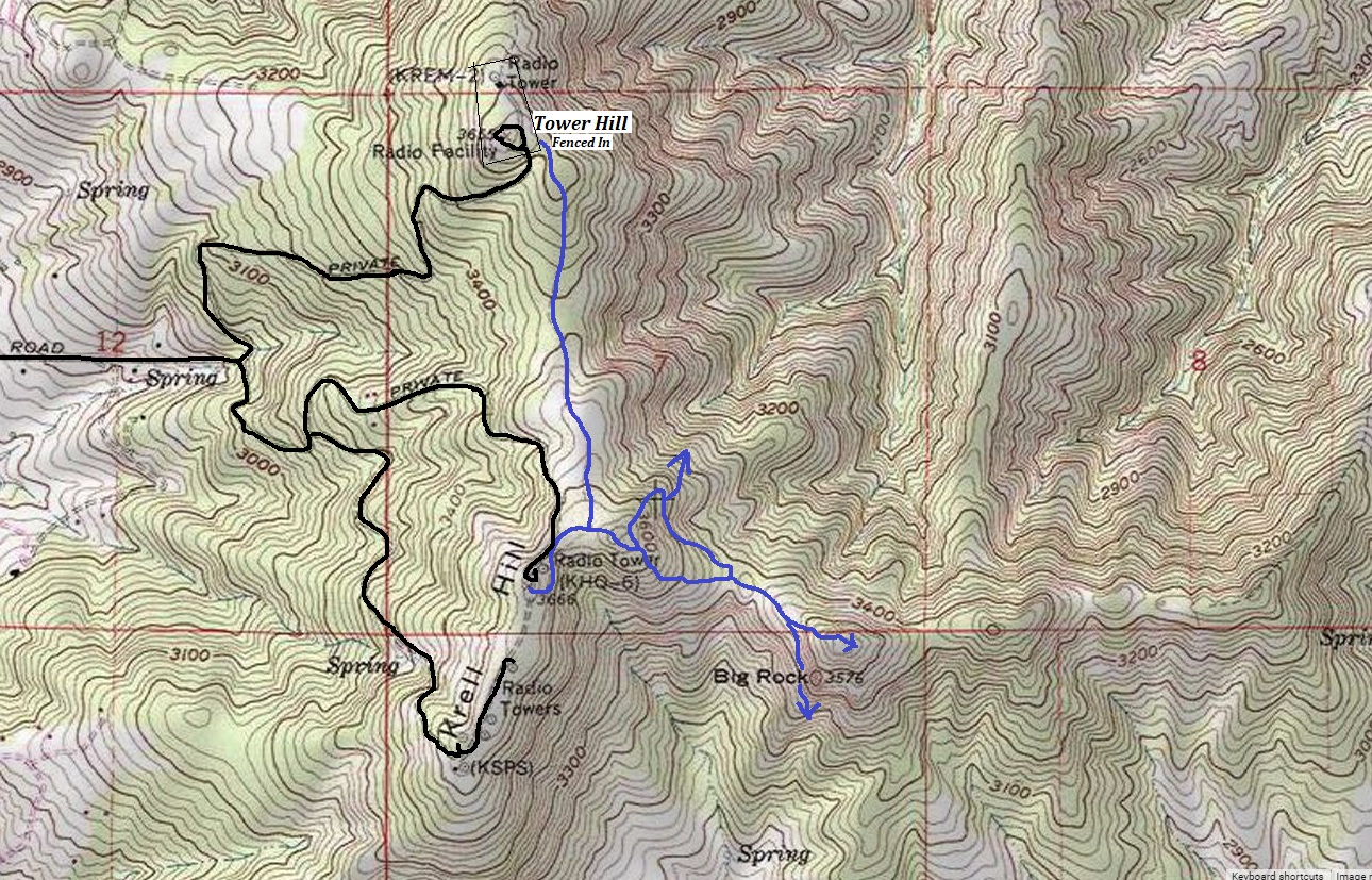 krell hill map