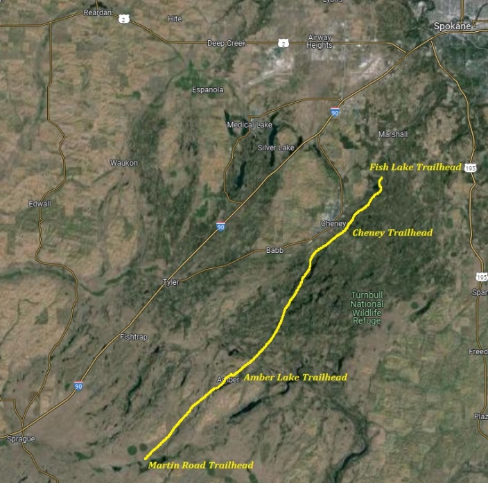 columbia plateau map