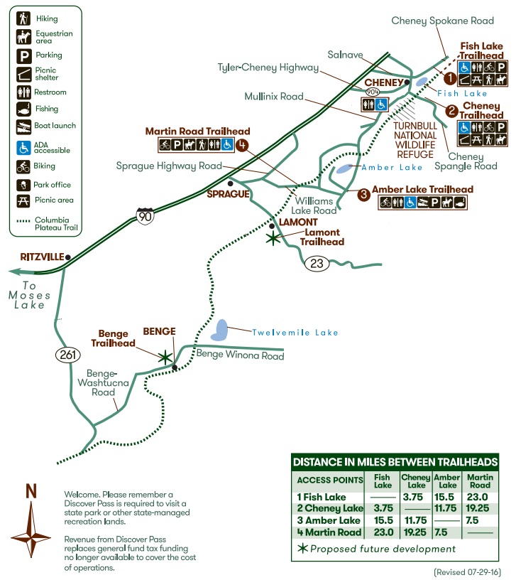 columbia plateau map